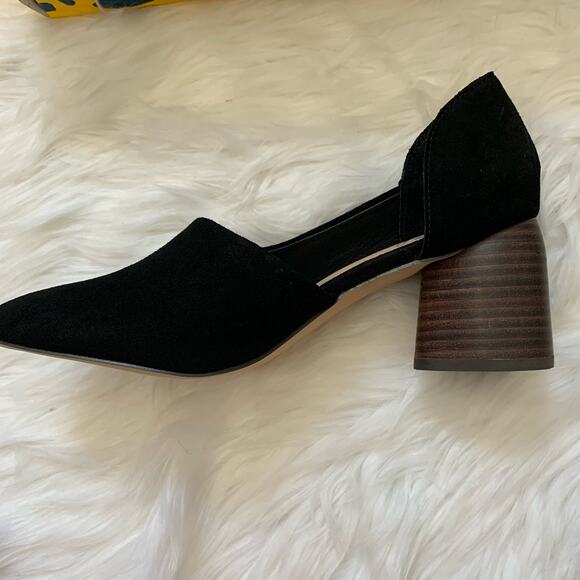 New in Box Sbicca Volin Black Asymmetrical Mule - Picture 3 of 9